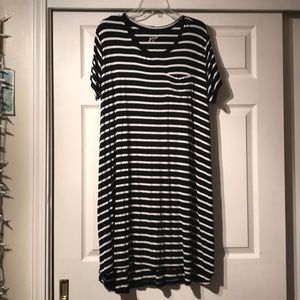 Striped comfy dress